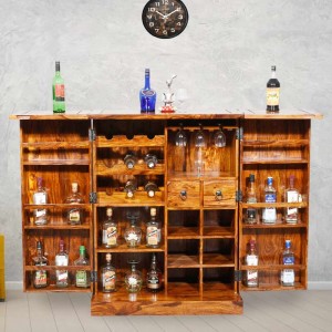 Solid Wood Tiles Design Regular Bar