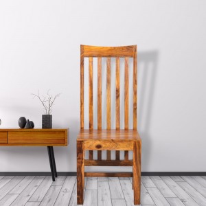 Comfortable Solid Sheesham Wood Dining Chair
