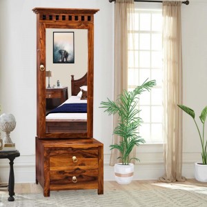 Solid Wood Kuber Dressing table and Mirror 