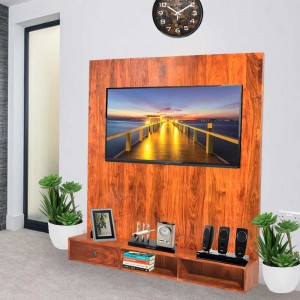 Solid Wood Sheesham TV Stand 