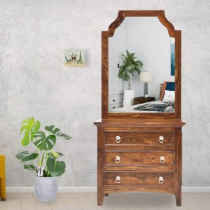 Solid Wood Allan Dressing table and Mirror 