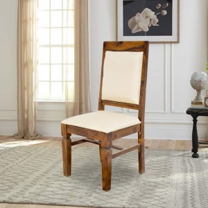 Solid Wood Peshtigo Back Cloth Dining Table and Chair