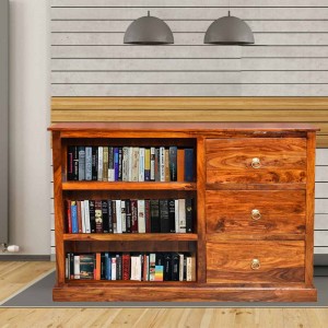 Solid Wood Lexington Book Shelf