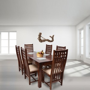 Solid Wood Adolph Hi Chair and Dining Table