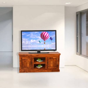 Solid Sheesham Wood TV Stand