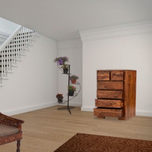 Solid Wooden Angelo Chest of Drawers And Sideboard