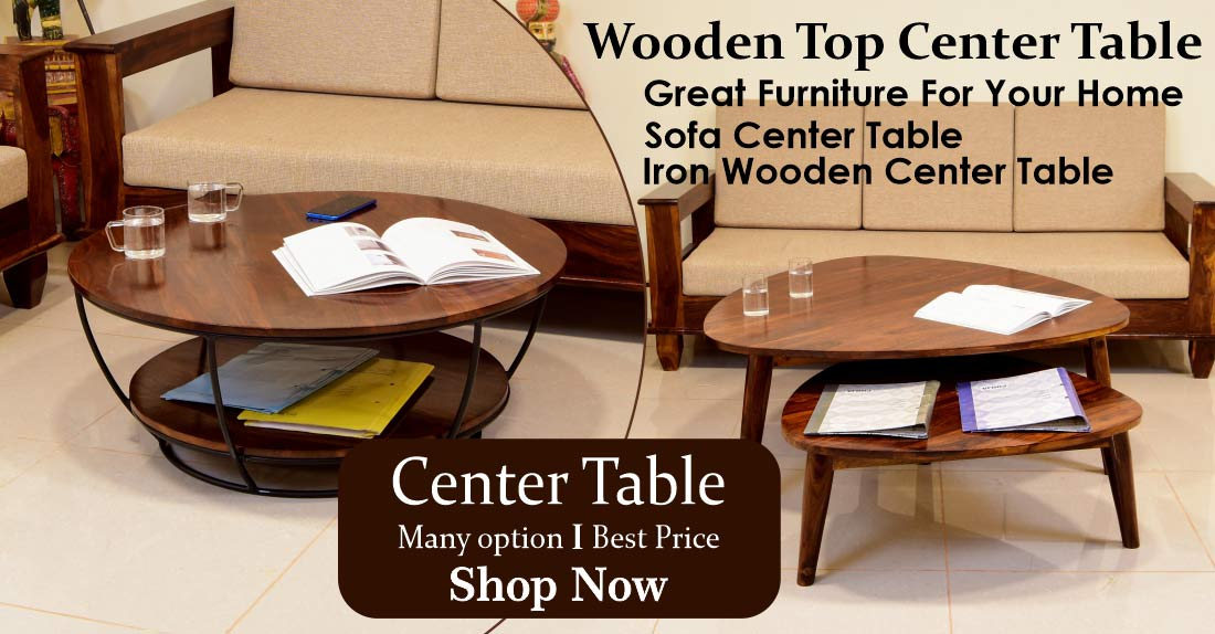 Wooden Center Table 